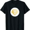 Tether T-Shirt Gold Xaut White Cryptocurrency Crypto Trader