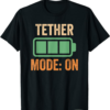 Tether T-Shirt Mode On Crypto Coin Cryptocurrency Fan