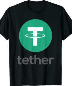 Tether T-Shirt USDT Coin Cryptocurrency Crypto