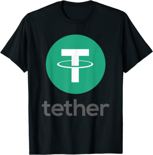 Tether T-Shirt USDT Coin Cryptocurrency Crypto