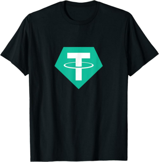 Tether T-Shirt USDT Cryptocurrency Crypto Trader Gift