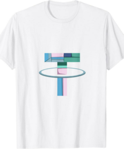 Tether T-Shirt USDT Logo Image Coin Cryptocurrency Fan