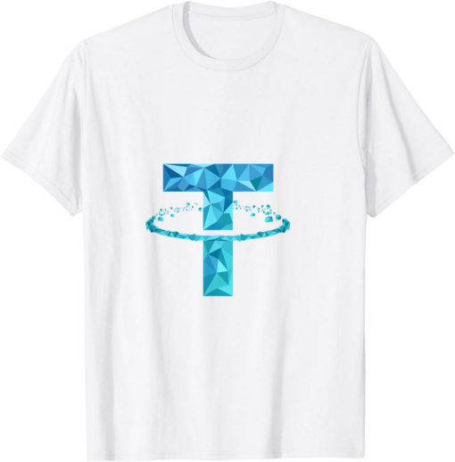 Tether T-Shirt USDT Tokens Camiseta De Criptomoneda