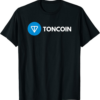 Toncoin T-Shirt Bitcoin Kaspa TON Solana Xrp Crypto Hbar