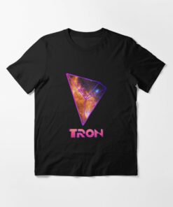 Tron T-Shirt Deep Space TRX Tronix Crypto Aesthetic
