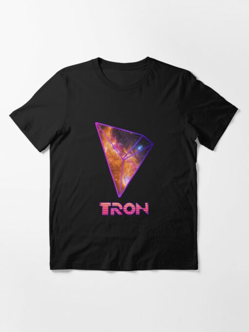 Tron T-Shirt Deep Space TRX Tronix Crypto Aesthetic