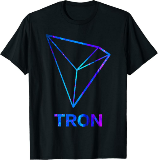 Tron T-Shirt Official Logo TRX Hodl Astral