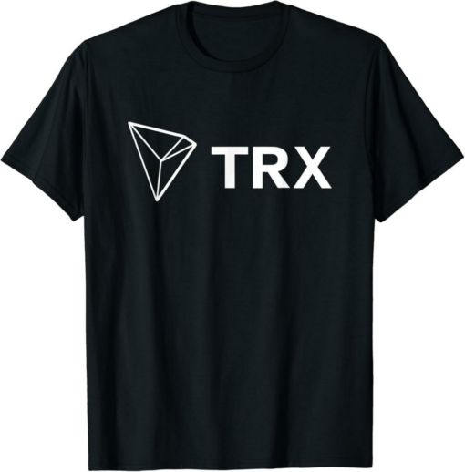 Tron T-Shirt TRX Cryptocurrency Trader