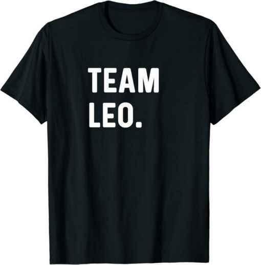 UNUS SED LEO T-Shirt Camiseta Team Leo Negro