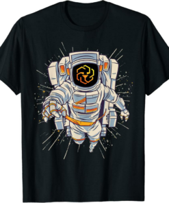 UNUS SED LEO T-Shirt Crypto Astronaut To Moon