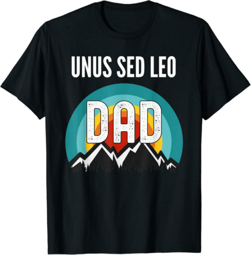 UNUS SED LEO T-Shirt Dad Crypto Gift For Fathers Day