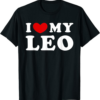 UNUS SED LEO T-Shirt I Love My Leo I Heart My LEO