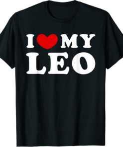 UNUS SED LEO T-Shirt I Love My Leo I Heart My LEO