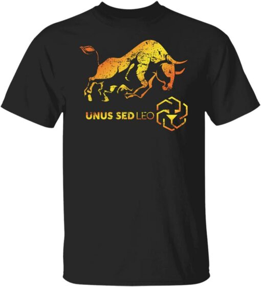 UNUS SED LEO T-Shirt Token LEO Bullrun Blockchain Token