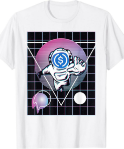 USDC T-Shirt Coin Cryptocurrency Fan