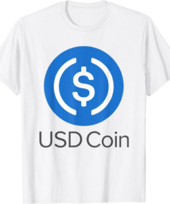 USDC T-Shirt Coin Cryptocurrency USD Coin Crypto