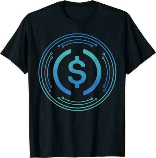 USDC T-Shirt USD Coin Crypto Digital Money