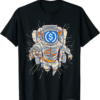 USDC T-Shirt USD Coin Crypto USD Coin Astronaut To Moon