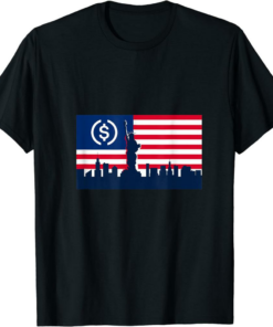 USDC T-Shirt USD Coin Cryptocurrency Image Logo