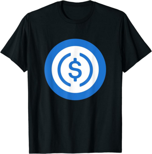 USDC T-Shirt USD Coin For Crypto Fans