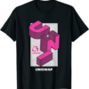 Uniswap T-Shirt Crypto Isometric Text UNI Cryptocurrency