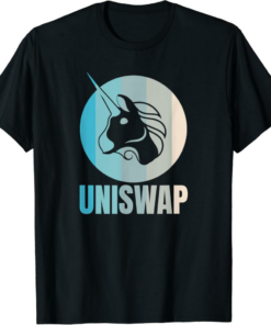 Uniswap T-Shirt Crypto Pastel Colors UNI Cryptocurrency