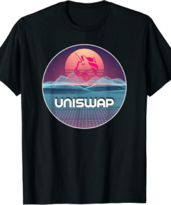 Uniswap T-Shirt Crypto Pastels Cryptocurrency Logo