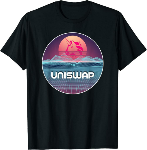 Uniswap T-Shirt Crypto Pastels Cryptocurrency Logo