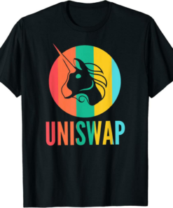 Uniswap T-Shirt Cryptocurrency Pastel Colors UNI Crypto
