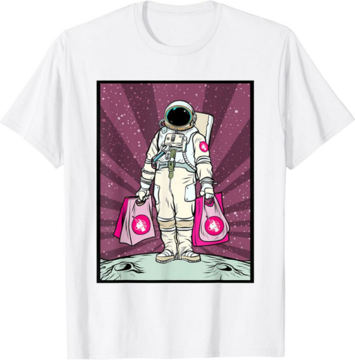 Uniswap T-Shirt Cryptocurrency Talk To The Moon Space