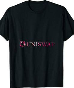 Uniswap T-Shirt UNI Cryptocurrency Logo Image