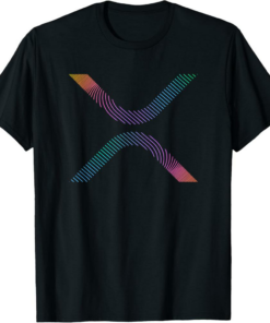 XRP T-Shirt Coin Ripple Cryptocurrency Wallet Hodler