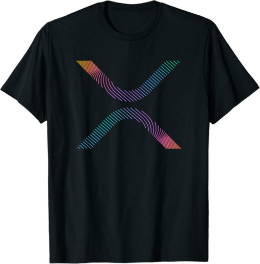 XRP T-Shirt Coin Ripple Cryptocurrency Wallet Hodler