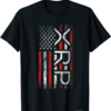 XRP T-Shirt Crypto Cryptocurrency American Flag