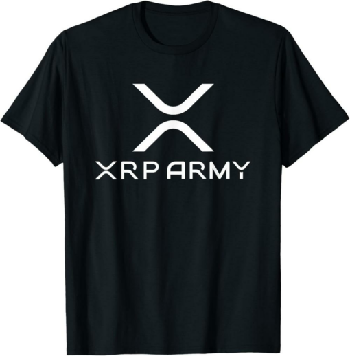 XRP T-Shirt Hodl Cryptocurrency Army