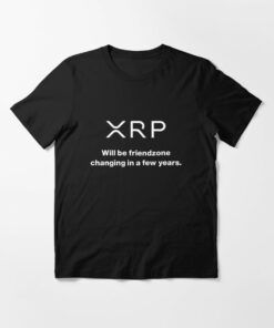 XRP T-Shirt Logo Ripple Coin Cryptocurrency Fan