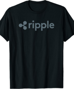 XRP T-Shirt Ripple Coin Cryptocurrency Fan Logo Hodler