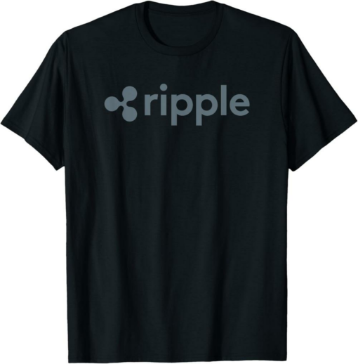 XRP T-Shirt Ripple Coin Cryptocurrency Fan Logo Hodler