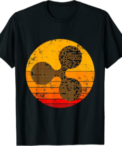 XRP T-Shirt Ripple Cryptocurrency Blockchain Money Coin