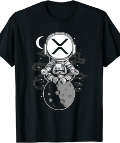 XRP T-Shirt Ripple Spacesuit Crypto Trader Cryptocurrency