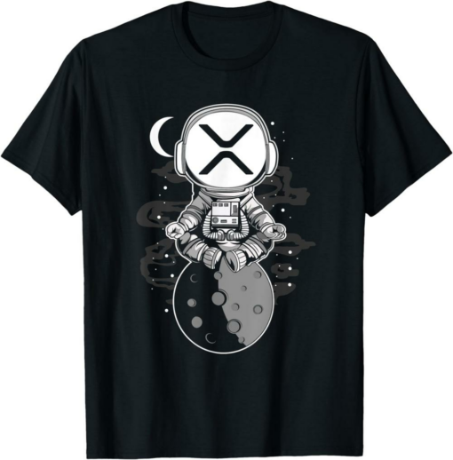 XRP T-Shirt Ripple Spacesuit Crypto Trader Cryptocurrency