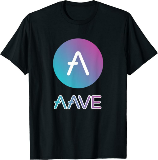 AAVE T-Shirt Crypto Altcoin To The Moon