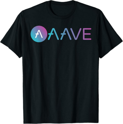 AAVE T-Shirt Cryptocurrency Crypto Logo