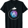 AAVE T-Shirt Cryptocurrency Talk ROCKET To The Moon