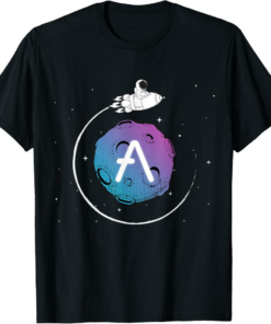AAVE T-Shirt Cryptocurrency Talk ROCKET To The Moon