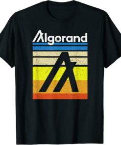 Algorand T-Shirt Crypto Vintage Retro