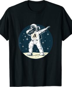 Algorand T-Shirt Cryptocurrency Talk Fun Dabbing Sapce Man