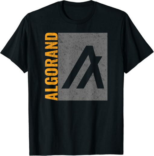 Algorand T-Shirt Cryptocurrency Vintage Retro