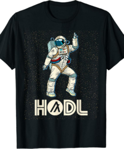 Algorand T-Shirt Talk ALGO Fun HODL Disco Moon Gear