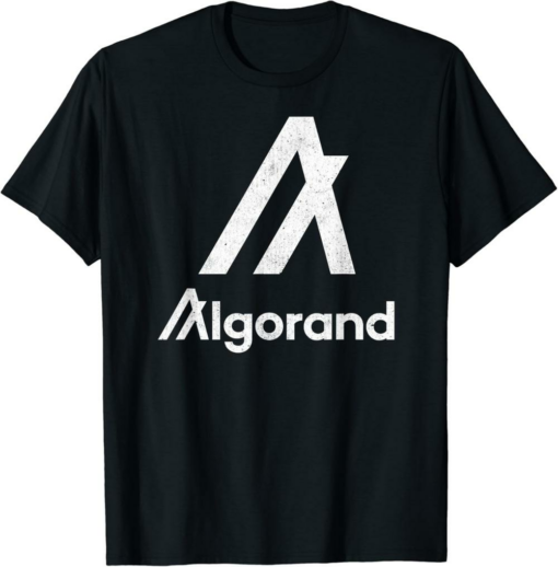 Algorand T-Shirt Vintage Retro Cryptocurrency